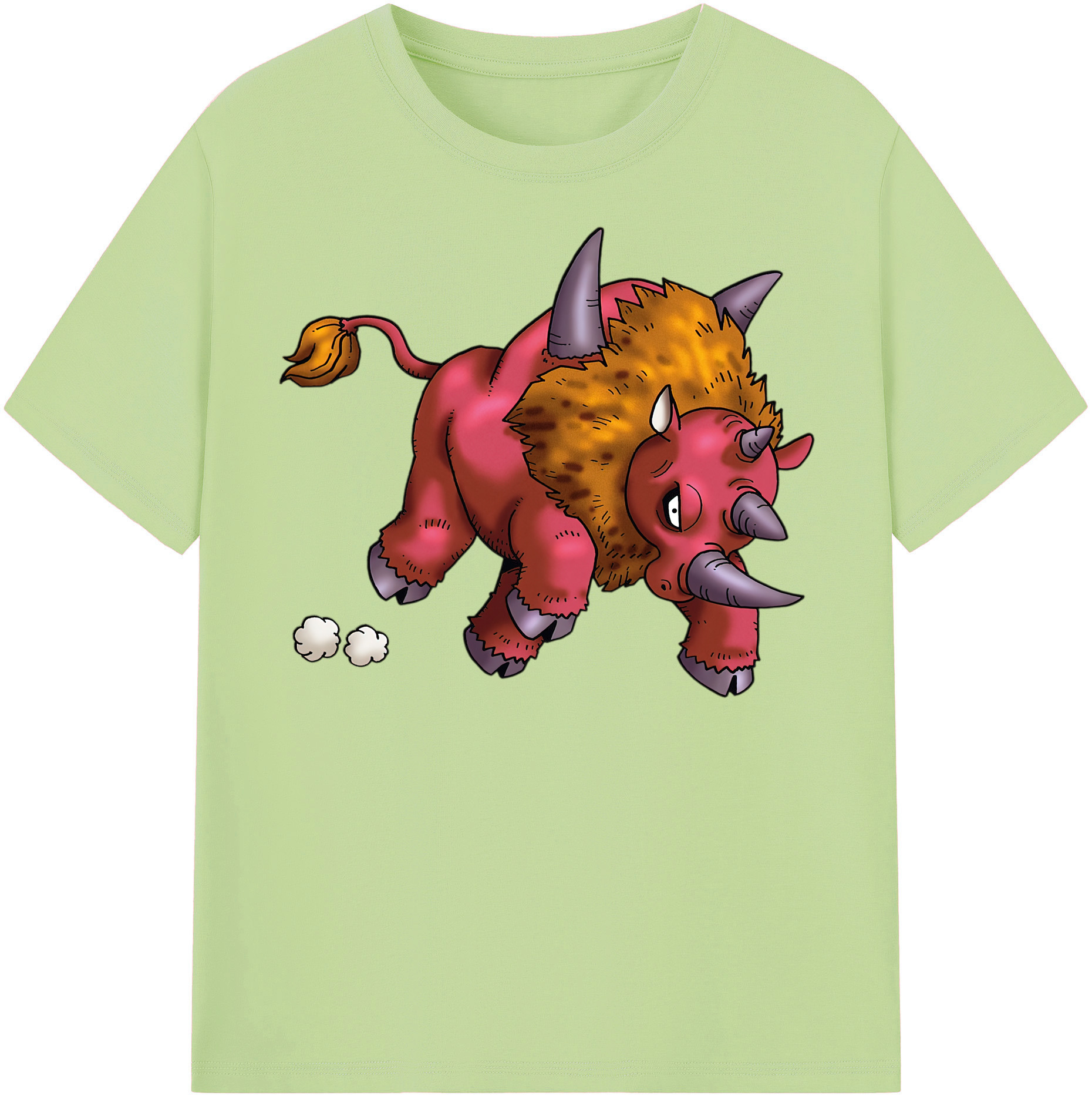 （画像用） ドラゴンクエスト Doragon Kuesuto Dragon Quest 綿100％半袖Tシャツ（フロントプリント）